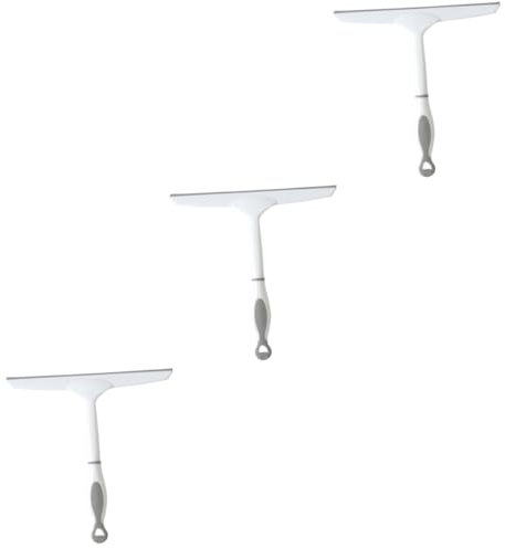 Healeved 3 Piezas Raspador De Limpieza Herramienta De Limpieza De Ventanas Escobilla De Goma para Puerta De Ducha Escobilla De Limpieza De Ventanas Limpiador