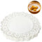 Lot de 140 Dentelle Blanc du Papier Napperon, 5,5 Pouces Napperons Dentelle pour Gâteaux Lace Doilies Paper Rond Gâteau D'emballage Tapis de Papier pour la Décoration de Table de Fête ou de Mariage