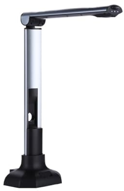 Scanner per libri, Scanner portatile for libri e documenti, cattura formato A3 HD da 10 megapixel, scanner USB 2.0 ad alta velocità con luce LED per foto/carte d'identità/manoscritti d'ufficio