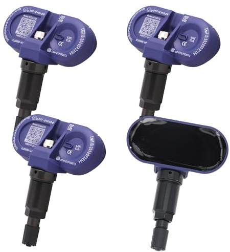 4 Pack Tesla Tire Pressure Monitor Sensors,TPMS Sensor, Compatible with Tesla Model S 3 X Y 2021-2025 Bluetooth OEM Replacement,Tire Pressure Sensor Replacement