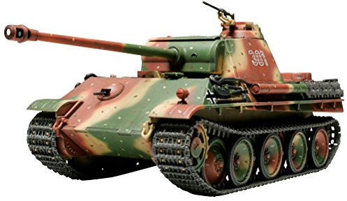 Tamiya -AUSF. G 32520 1:48 Deutscher Panther Typ G-Replik originalgetreu, Kunststoff, Hobby, Modellbausatz, Montage, unlackiert, Mehrfarbig, S