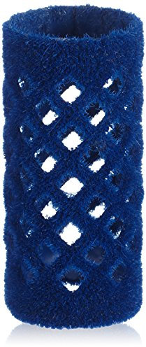 Efalock Professional Metallwickler beflockt kurz, 21 mm, blau, 2er Pack, (2x 12 Stück)