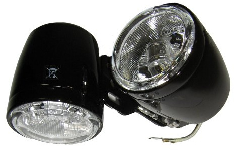 Carpoint 1510139 Jeu de Phares Anti-Brouillard Blanc Ronde E11