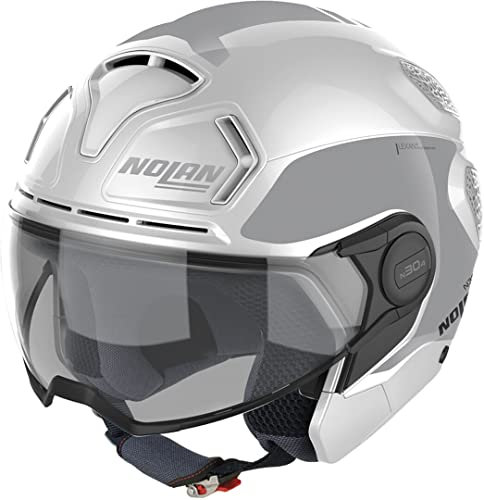 Nolan N30-4 T Uncharted Jethelm (White Metallic,XL (61/62))
