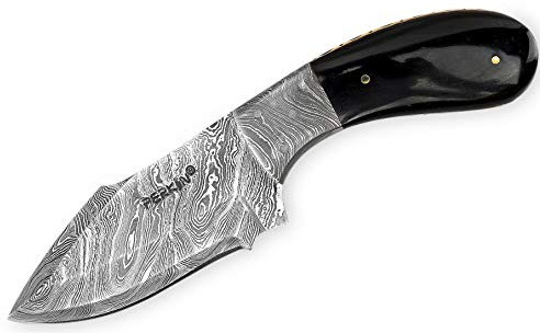 Perkin Handgemachte Messer Damastmesser Jagdmesser mit scheide