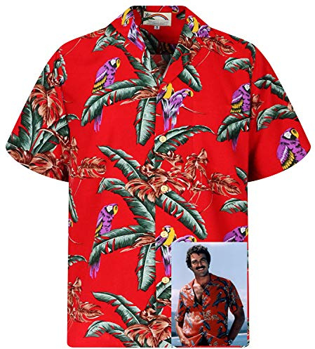 Paradise Found Tom Selleck Red, XS