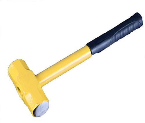 Marteau À Double Face Pour Perceuse, Percussion Sure Strike, Traîneau À Fissure Avec Poignée En Fibre De Verre Et Poignée Antiglisse