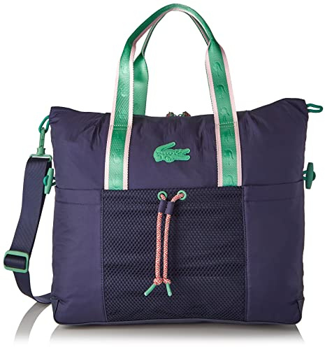 Lacoste NU3839WL, Unisex Unisex-Reisetasche, Marine 166 Trefle Lotus I, Taille unique