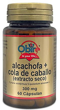 Obire | Alcachofa + Cola de Caballo | 60 Cápsulas | Bienestar Digestivo