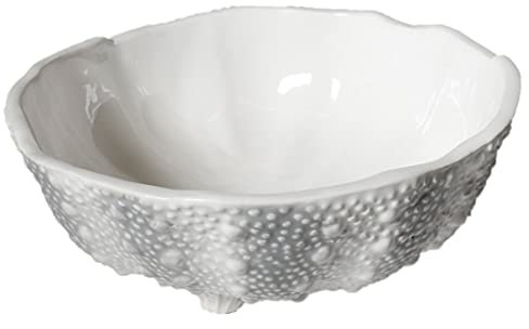 VIRGINIA CASA Cuenco centro de mesa ensaladera vaciabolsillos cerámica Ø17 x 7 cm blanco