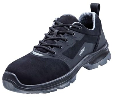 Atlas Flash 6105 XP ESD Sicherheitschuhe Arbeitsschuhe für Herren und Damen S1P leicht, Stahlkappe, XP Durchtrittschutz, SportLine Weite 10 Größe 44
