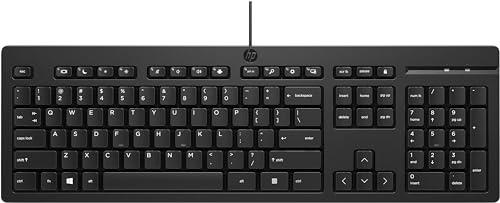 HP Teclado con cable 125