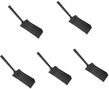 BESPORTBLE 5 Pièces Cultivateur Trancheuse Pelle à Main Outil De Pelouse Coupe-Bordures Pelle pour Le Jardinage Outils De Jardin Poste Bordure Cultivateur à Main Taller Râteau Black Le Fer