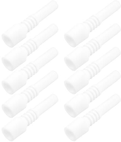 OTOTEC Lot de 10 Buses de Sablage en Céramique 40,4 X 9,6 Mm Tête de Pistolet de Sablage Résistante à L'usure Bouche évasée pour Buses en Céramique
