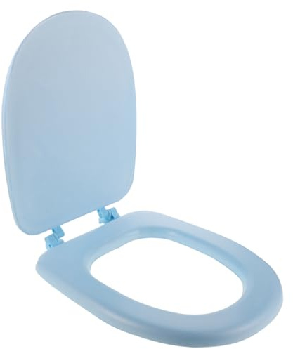 Operitacx Copriwater Morbido in Schiuma Universale 17.3X13.6 Sedile Wc Imbottito Facile Da Installare Per Bagno Domestico E Standard