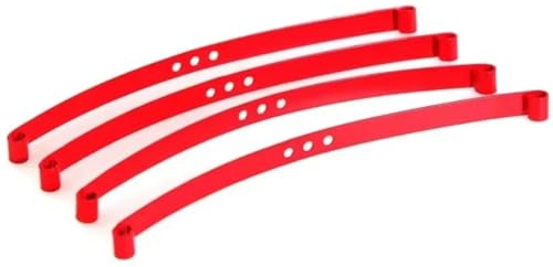 Rc Chassis For TF2 1/10 4pcs Steel Front And Rear Axle Shock Absorber For Leaf Springs RC Car Parts Accessory Upgrades Replacement And Repair