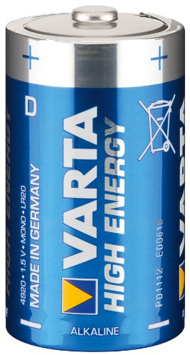VARTA High Energy Batterie D LR20 Mono Paquet de 2