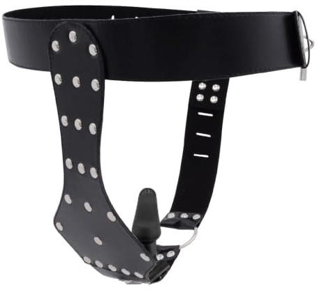 OnundOn Leather Keuschheitsgürtel Chastity Belt für Frauen