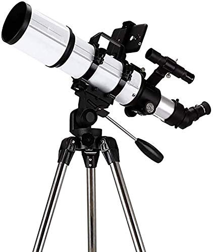 Tragbares Reiseteleskop mit Stativ, Refraktorteleskop für Astronomie, Astronomengeschenk, Teleskop für Kinder Erwachsene Astronomie Anfänger, Professioneller Weltraum -