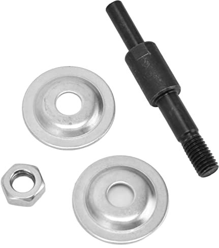 Adattatore per mandrino per trapano, stelo per perno filettato Design robusto, funzionamento stabile con una rondella di connessione Asta di collegamento con manico tondo da 8 mm