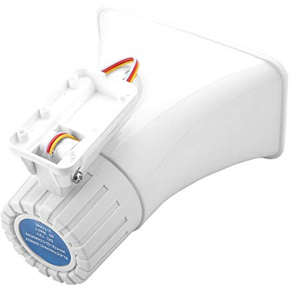 Sirène D'alarme de Voiture 150 Db Dc 12V Double tonalité Filaire Klaxon Sirène Système D'alarme Antivol Avertissement Althorn pour la sécurité à Domicile