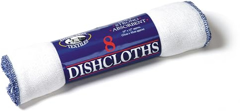 Globe Mill Textiles® Household Dishcloths Pack of 8