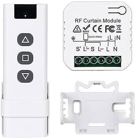 RIYAN Tuya WiFi Smart Curtain Switch Controllers Roller Blinds Shutter Motor Smart Life APP Remote Control Home Easy Install
