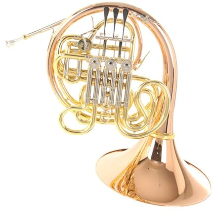 waldhorn instrument Waldhorninstrument B- Bis F-Tonart Phosphorbronze Geteiltes Doppelhorn Professionelle Leistung