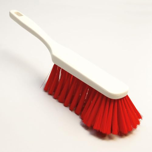 4 Stück Hygoclean Handfeger, rot, L: 29cm, Handfeger, Handbesen, Handbürste