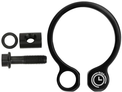 Sattelstützenklemme, Aluminiumlegierung und Titan, Sattelstützenkette, Sattelrohrklemme, Sattelklemme mit Verriegelung