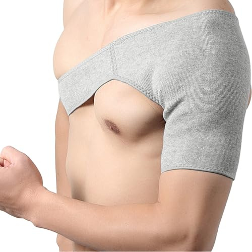 Ninnyi Shoulder Support, Shoulder Brace for Women Men for Left and Right Hands, Contains Wormwood(L)