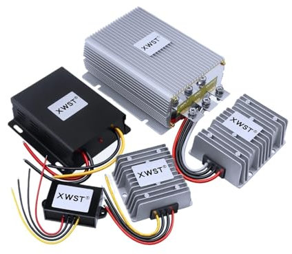 Convertitore boost DC-DC da 12V a 36V Step Up Power Inverter Stabilizzatore Modulo regolatore di tensione 1-30A Impermeabile(1A ABS Platisc L)