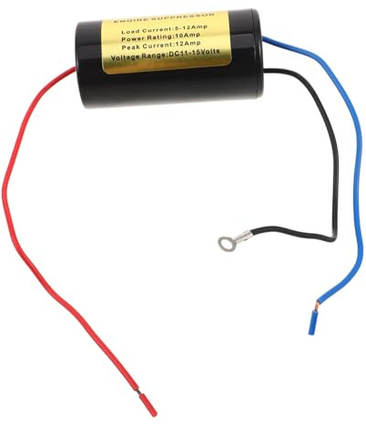 CIYODO Filtro Antirumore per Alternatore Riduttore di Rumore per Auto Isolatore di Alimentazione Filtro Soppressore di Rumore Installazione per Modifiche Auto