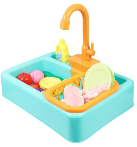 Milisten Lavastoviglie Elettrica Giocattolo Lavastoviglie Giocattolo Elettrodomestico Cucina per Ragazzo Ragazza Casa Gioco Ragazzo Ragazza