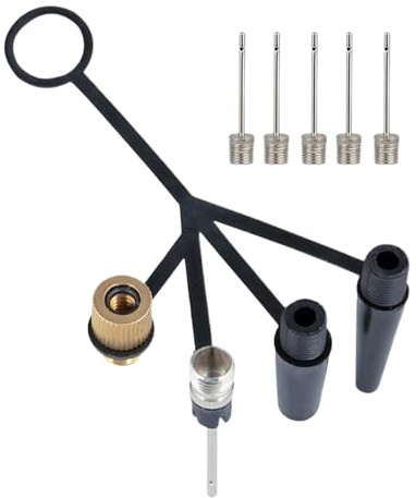 Adaptateur Valve Pneu Vélo - Accessoire Pour Compresseur D Air À 4 Griffes - Adaptateur De Gonfleur Pour Pneu De Vélo,Pour La Maison Et L'Atelier Jouets Gonflables Cyclisme Déplacement Longue Distance