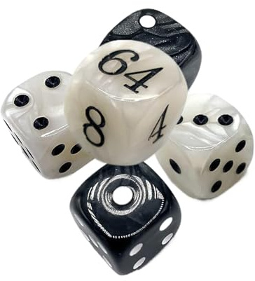Backgammon Game Dice Collection - akryl tärning och damer set med förvaring, klassiskt familjeföretag tillbehör | Interaktivt resespel för vänträffar,