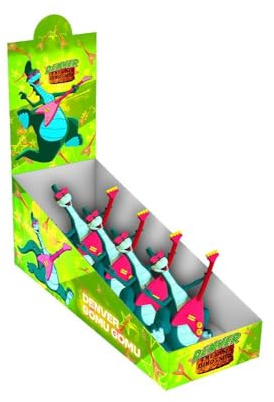 HL Pro - Denver Le Dernier Dinosaure - Figurines Gomu Gomu (Boîte de 4, 11 cm) - 3770019119075