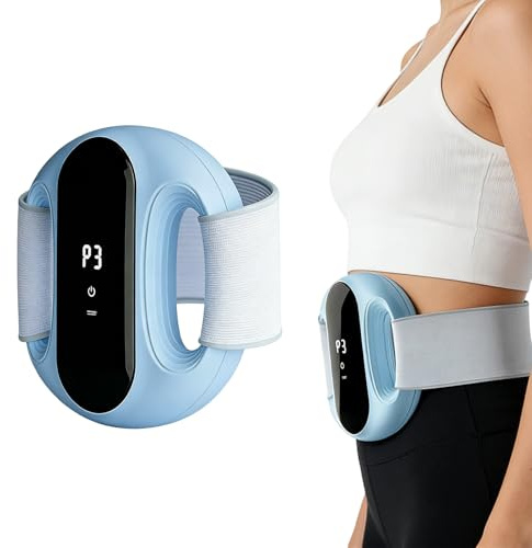 de fascia para entrenamiento abdominal, dispositivo de masaje corporal, cinturón de vibración para quemar grasa, para corredores, viajeros, atletas, mujeres, hombres, oficina en casa