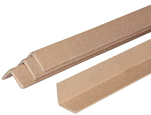 Propac Z-AK120D Eckprofil aus Karton, ohne Klebstoff, 120 cm, Ecken 75 x 75 mm - Set mit 20 Stück