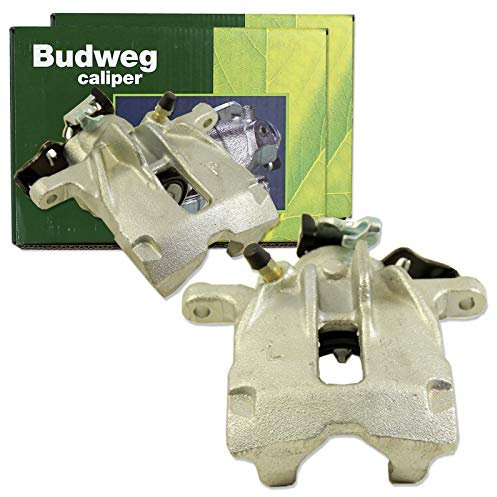 2 BUDWEG CALIPER Bremssättel Bremszangen HINTEN links + rechts Hinterachse