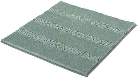 Kleine Wolke Badteppich Monrovia Maledivia 60 x 60 cm | OEKO-TEX zertifiziert, rutschhemmende Unterseite, für Fußbodenheizung, maschinenwaschbar, 100% Polyester