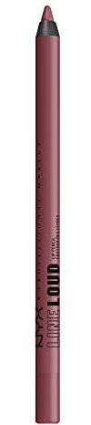 NYX Professional Makeup Lipliner, Mattes Finish, Kuss- und farbecht sowie wischfest, Langanhaltend, Line Loud, 16 Magic Maker