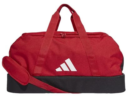 adidas Unisex - Adulto Tiro League Duffel Bag, Team Power Red 2 / Black/White, M