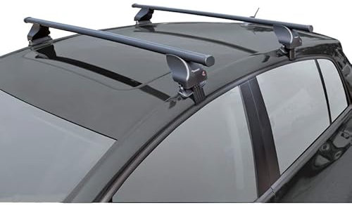 Twinny Load Juego de Barras de Techo de Acero S60 Compatible con Volkswagen Golf VIII HB 5-Puertas 2020- & Renault Arkana 2020- (para Coches sin Barras longitudinales)