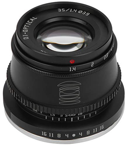 Obiettivo Ritratto35mm F1.4 perM3/M5/M6/M6 II/M10 - Ampia Apertura, Immagini Scioccanti, Ideale per Ritratti in Interni Ed Esterni, Struttura in Alluminio di Grado Aeronautico