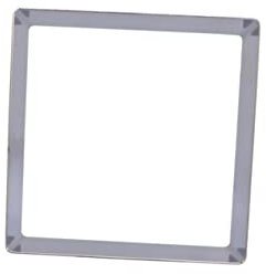 COLLBATH Stainless Steel Cake Ring Square Mousse Ring for Baking Desserts for Cake Decorating and Pastry Making