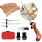 aromaoveite Cuchillo para Filete De Pescado Recargable | Cuchillo para Filetear EléCtrico InaláMbrico con Cuchillas Antiadherentes Recubiertas, 2 BateríAs De Litio, Cierre Seguro,Bolso De Mano,Red