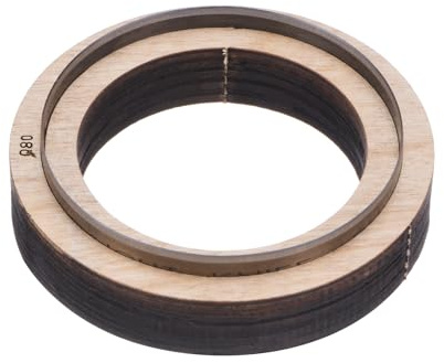 QUARKZMAN Leder-Schneidwerkzeug 3,1 Durchmesser Leder Metall Schneidwerkzeug Rundkreis Edelstahl Schneideschablone Holz Stanzwerkzeug für DIY Lederhandwerk Herstellung | Metall Stanzschablone für Leder Kreis Holzformen Stanzwerkzeug für Lederhandwerk