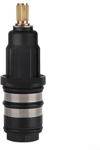 Thermostatic Cartridge,Precisely Adjustable Thermostatic Cartridge Mixer Valve Bar Repair-Kit Replacement Thermostatic Cartridge