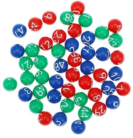 Hohopeti 147stücke Bingo Verlosungsbälle Aus Kunststoff Nummerierte Kugeln Für Partyspiele Tombola Und Leicht Und Tragbar Für Spieleabende Und Feiern